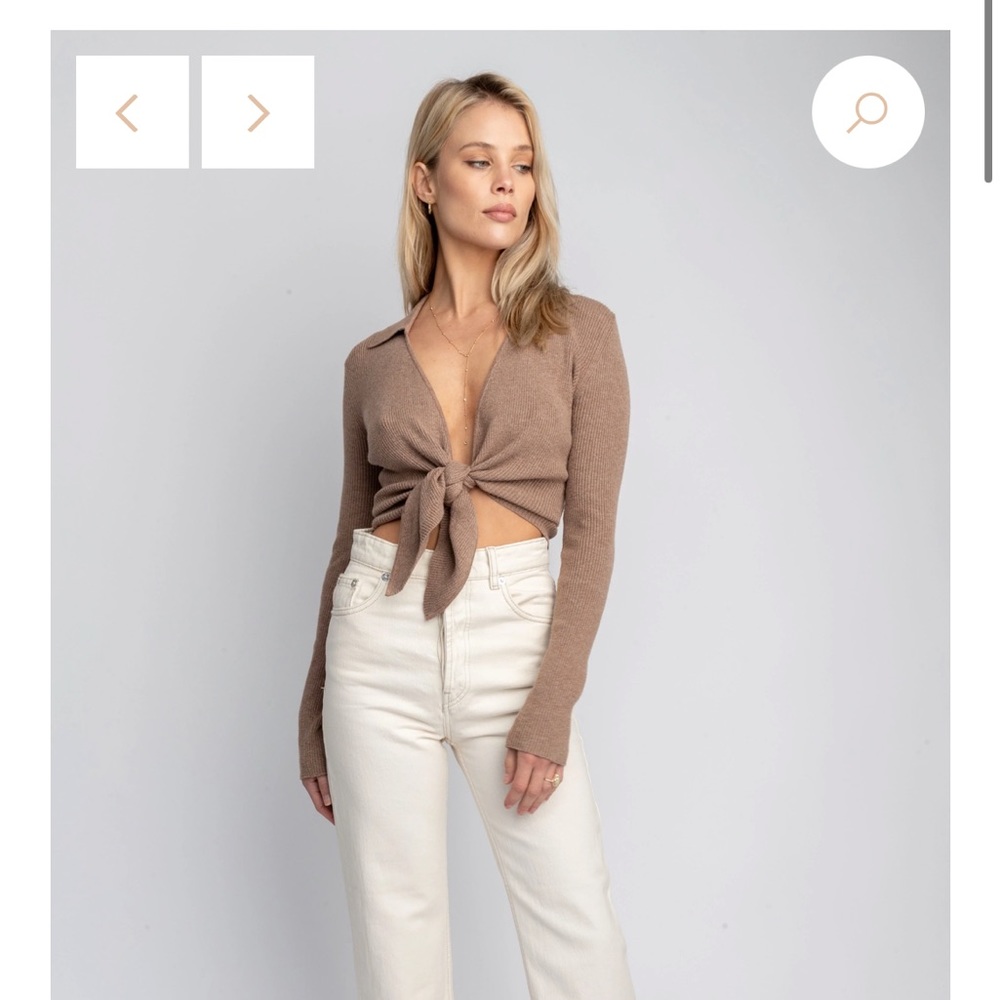 NWT Resa Kylie Ribbed Sweater